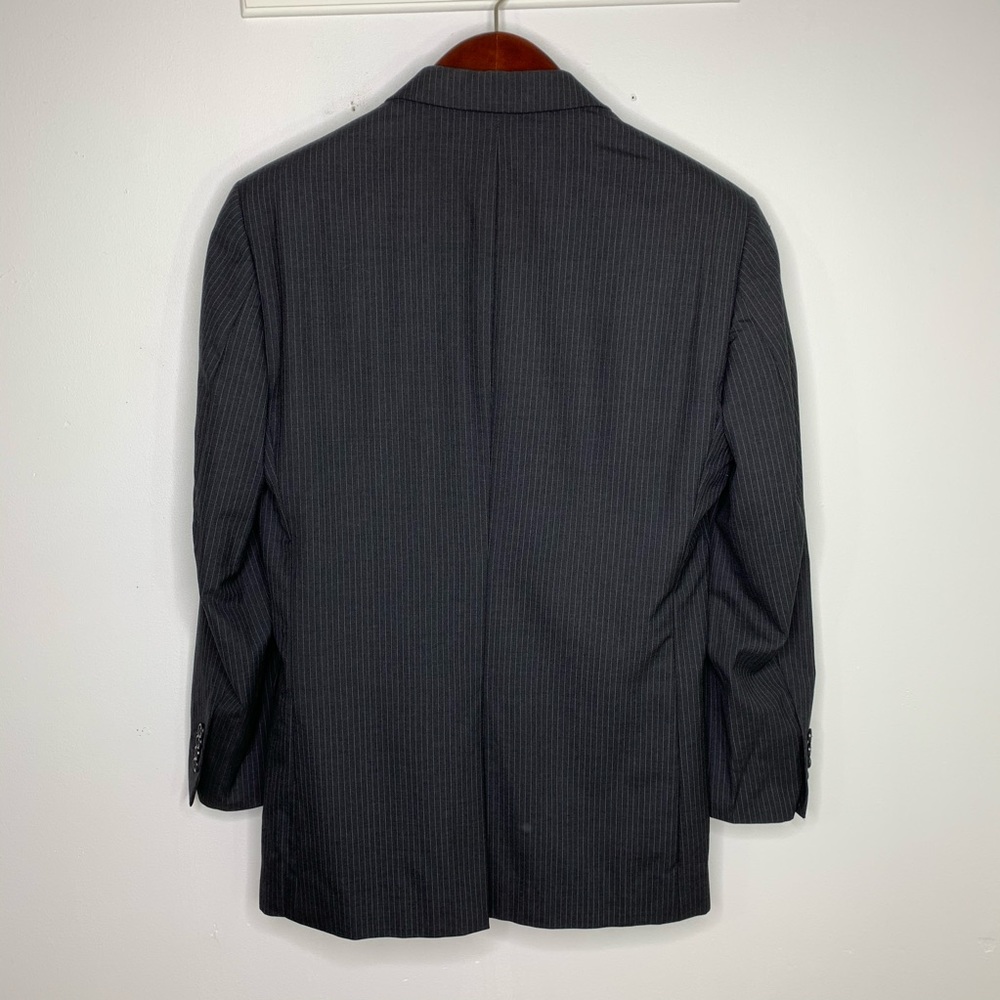 Joseph A. Bank 38R Pinstripe Blazer Suit Jacket - Picture 2 of 6